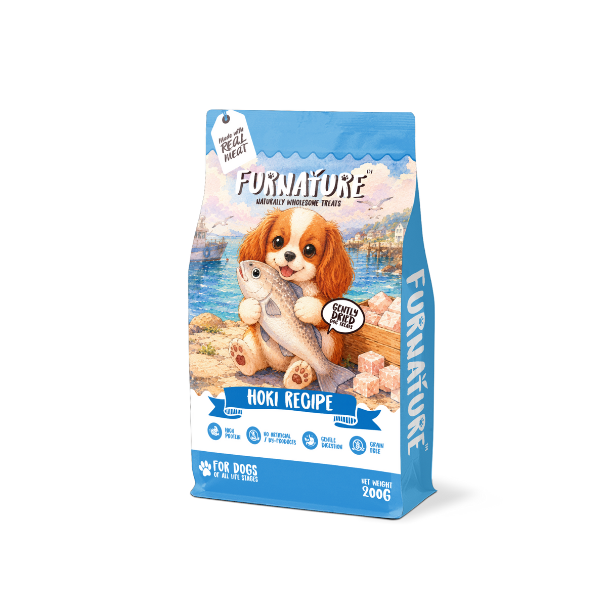 Furnature Gently Dried Dog Treat Hoki Recipe