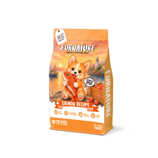 Furnature Gently Dried Dog Treat Salmon Recipe